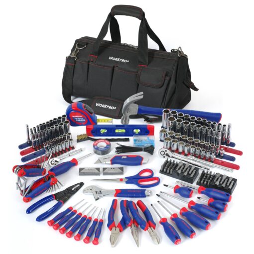 WORKPRO 322PCS Home Repair Tool Kit + DEWALT 20V Max Cordless Drill/Driver Kit (DCD771C2) - Image 7