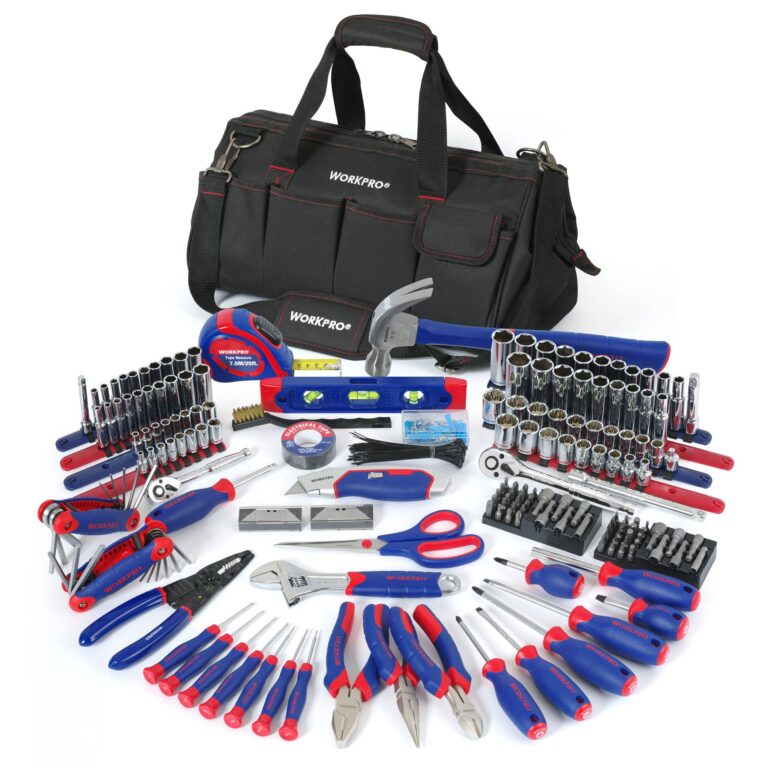 WORKPRO 322PCS Home Repair Tool Kit + DEWALT 20V Max Cordless Drill/Driver Kit (DCD771C2) - Image 7