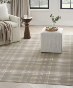 Nourison Grafix Olive 8'6" x 12' Area Rug Easy Clean, Non Shedding, Bed Room, Living Room, Dining Room, Kitchen (9' x 12')