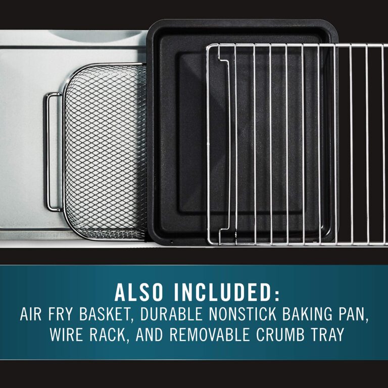 Calphalon Air Fryer Oven, 11-in-1 Toaster Oven Air Fryer Combo, 26.4 QT/25 L, Fits 12" Pizza, Stainless Steel - Image 2