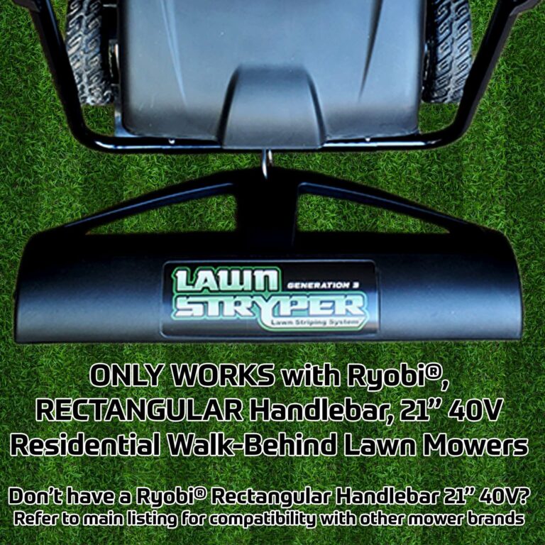 Lawn Stryper- Generation 3 Lawn Striping System/Stripe Your Lawn Like A Ballpark/ONLY Works with RYOBI and Kobalt Battery Powered 20”-21” Residential Walk-Behind Lawn Mowers - Image 4