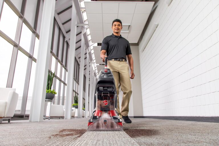 Hoover Commercial PowerScrub XL Spot Extractor, Carpet Cleaner Machine, Upright Shampooer, Commercial Grade Stain Remover, Powerful Deep Cleaner with Heated Drying, CH68000V, Black - Image 4