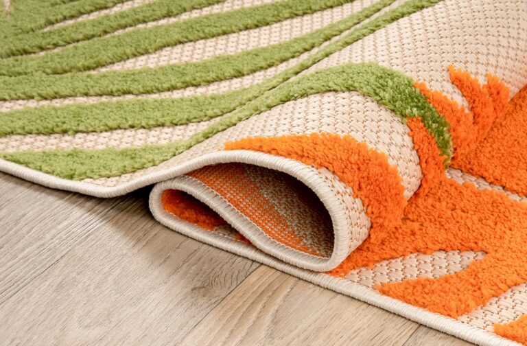 Rugshop Lucca Contemporary Floral Indoor/Outdoor Area Rug 7'10" x 10' Multi - Image 6
