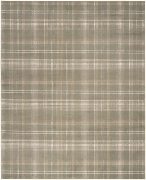 Nourison Grafix Olive 8'6" x 12' Area Rug Easy Clean, Non Shedding, Bed Room, Living Room, Dining Room, Kitchen (9' x 12') - Image 7