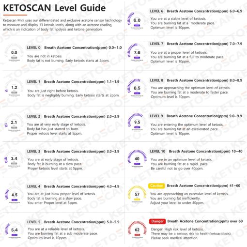 V2 KETOSCAN Mini Breath Ketone Meter, Diet & Fitness Tracker | Monitor Your Fat Metabolism, Level of Ketosis on Low carb, Ketogenic or Any Nutrition & Fitness Program - Image 2