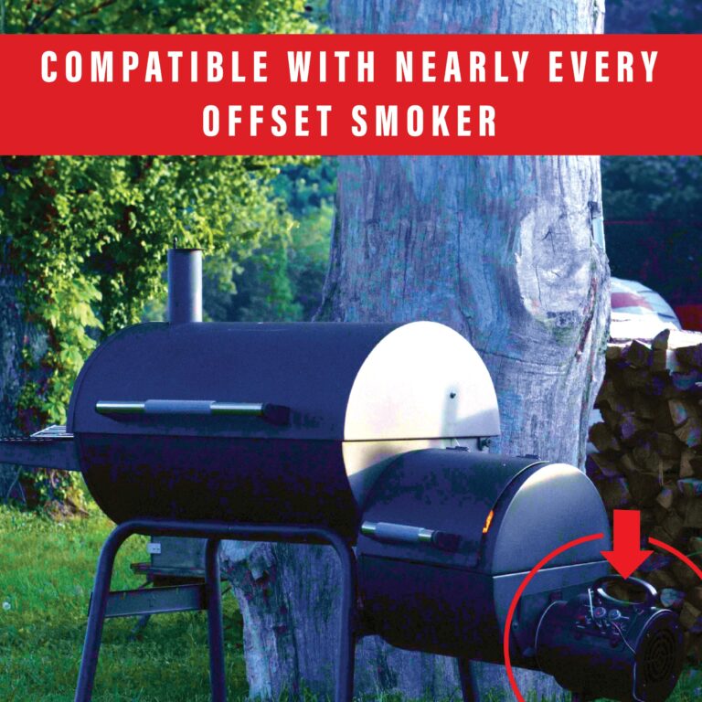 Perfect Draft BBQ Blower 4.0 for Offset Smoker Grill - Designed in Texas, Patented in the USA - Battery Powered BBQ Fan for Outdoor Barbecue - Image 8