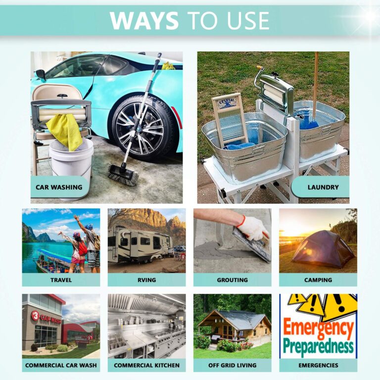 Calliger Clothes Wringer - Better Moisture Removal than Portable Washing Machine/Portable Dryer - Heavy Duty Off Grid Perfect Towel/Laundry Wringer for Chamois Cloth, Tile Sponge, etc. - Image 3