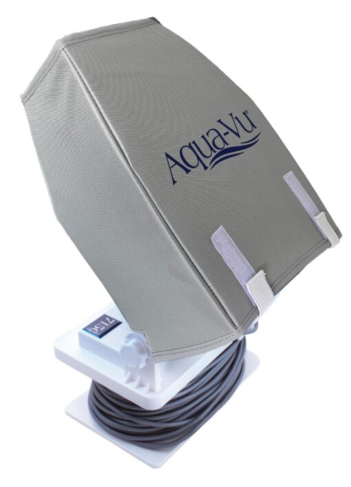 Upgraded Aqua-Vu AV 715C Underwater Fishing Camera – 7" Color Monitor, 75' Cable, White Monitor/Shuttle, Stainless Steel XD Camera, XD Trolling Fin, Sunshield – Ideal for Ice, Saltwater, Freshwater - Image 7
