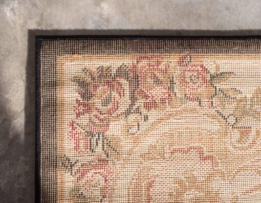Unique Loom Versailles Collection Traditional Classic Medallion Motif Area Rug (9' 0 x 12' 0 Rectangular, Black/ Ivory) - Image 2