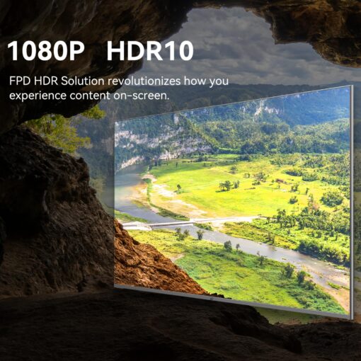 FPD 43 Inch Smart TV Flat Screen Frame LED Television Full HD 1080p Google Cast Built in, Streaming Live Ultra Thin HDR10 Android TV, Bluetooth, Vesa, Hdmi, WiFi (Palette-Series 2025) - Image 8