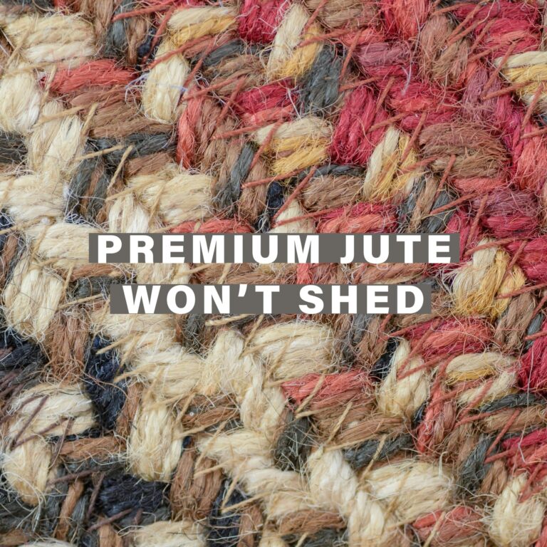 Homespice Chester Red Country Braided Hall Runner 22x72 The Perfect Kitchen Runner Rug - Image 7