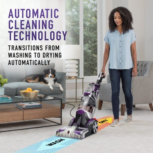 Hoover SmartWash Pet Automatic Carpet Cleaner Machine with Spot Chaser Wand and Storage Mat, Deep Cleaning Carpet Shampooer Machine, Pair with a Hoover Carpet Cleaner Solution - Image 7