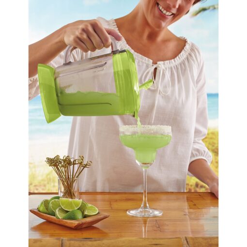 Margaritaville Bahamas Frozen Concoction Dual Mode Beverage Maker Home Margarita Machine with No-Brainer Mixer and, 36 Ounce Pitcher - Image 3