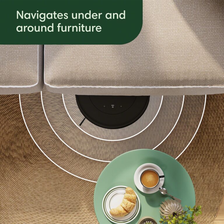 iRobot Roomba Vacuum 2 Essential Robot with AutoEmpty Dock, 3 Suction Levels, Latest Floor Tracking Sensors, and Compact Design (Black) - Image 6