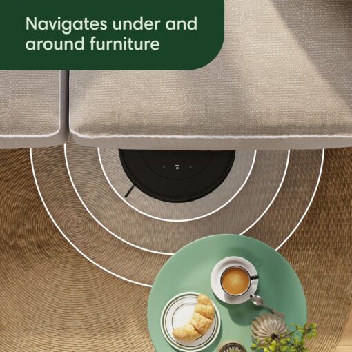 iRobot Roomba Vac Robot Vacuum (Q011) - Power-Lifting Suction, Quieter Cleaning Mode, Multi-Surface Cleaning, Cleans in Neat Rows, Easy to use, Self-Charging, Works with Alexa - Image 2