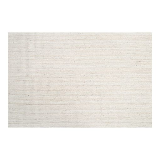 Hausattire Hand Woven Jute Braided Area Rug, 8’x10’ – Off White, Reversible Boho Rugs for Kitchen, Living Room, Bedroom I Farmhouse Decorative Floor Rug, 96x120 Inches