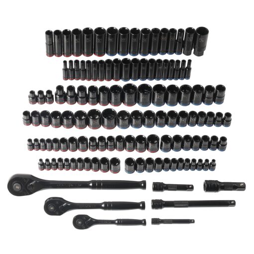 STARWORK TRUE MECHANIC 303-Piece Mechanics Tool Set, 120T Ratcheting Wrench, Professional, SAE/Metric - Image 3