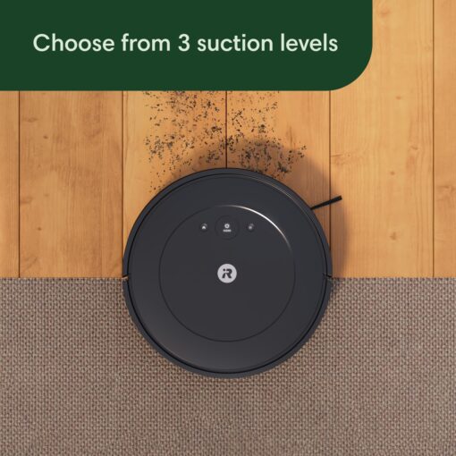 iRobot Roomba Vac Robot Vacuum (Q011) - Power-Lifting Suction, Quieter Cleaning Mode, Multi-Surface Cleaning, Cleans in Neat Rows, Easy to use, Self-Charging, Works with Alexa - Image 4