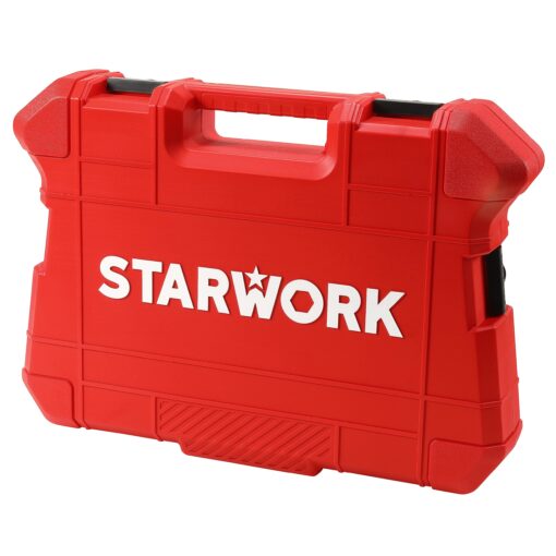 STARWORK TRUE MECHANIC 303-Piece Mechanics Tool Set, 120T Ratcheting Wrench, Professional, SAE/Metric - Image 2