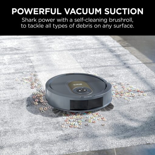 Shark AV2001 AI Robot Vacuum with Self-Cleaning Brushroll, Object Detection, Advanced Navigation, Home Mapping, Perfect for Pet Hair, Compatible with Alexa, Gray - Image 8