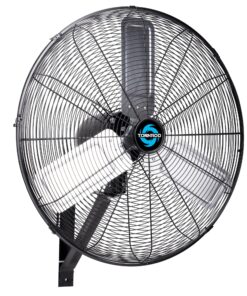 Tornado 24 Inch Pro Series High-Velocity Oscillating Wall Fan – 3-Speed, 7600 CFM, 6.6 FT Cord – UL Safety Certified for Commercial & Industrial Use