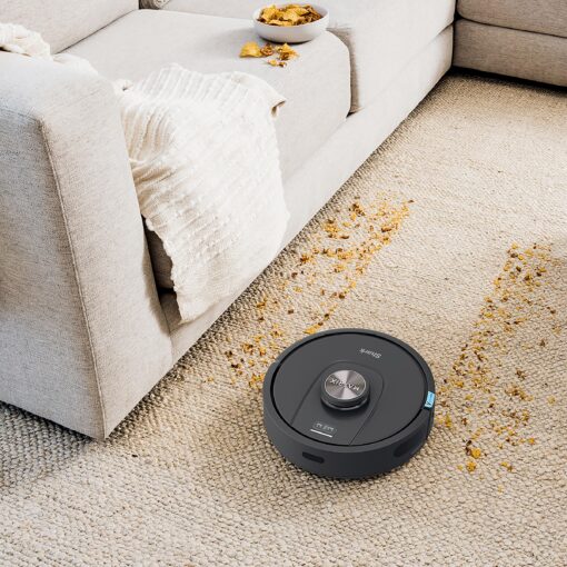 Shark UR2360S Ultra Robot Vacuum, with Matrix Clean, Precision Mapping, 30-Day Capacity HEPA Bagless Self Empty Base, Self-Cleaning Brushroll Perfect for Pet Hair, WiFi, Black (Renewed) - Image 2
