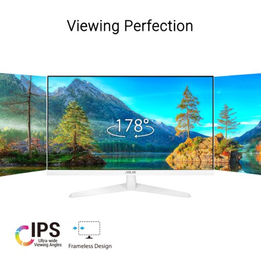 ASUS 27” 1080P Eye Care Monitor (VY279HF-W) - FHD, IPS, 100Hz, 1ms, Adaptive Sync, for Working and Gaming, Eye Care Plus technology, Blue Light Filter, Flicker Free, DisplayWidget Center, 3yr warranty - Image 10
