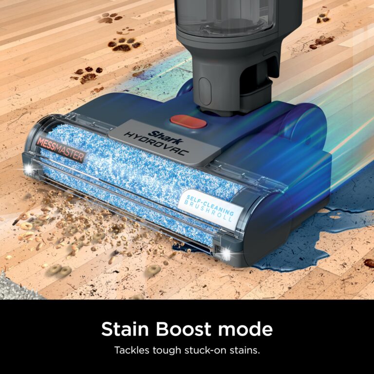 Shark HydroVac MessMaster Wet Dry Corded Vacuum Cleaner, 3-in-1 Multi-Surface Vacuum Mop & Self-Cleaning System, Lightweight, Powerful Suction, for Hard Floors & Area Rugs, Navy, WD161 - Image 3