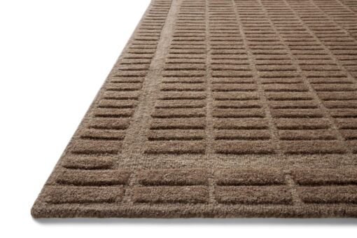 Loloi Chris Loves Julia Bradley Collection, Cocoa & Cocoa, 2'-6" x 9'-9" Runner Rug – Classic Striped Area Rugs for Living Room, Bedroom, Entryway & Hallway, High Traffic Area Home Decor Rug - Image 4