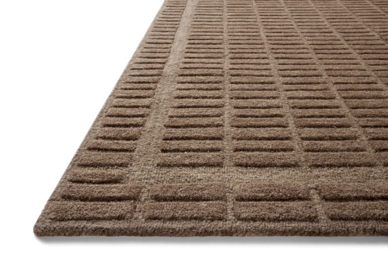 Loloi Chris Loves Julia Bradley Collection, Cocoa & Cocoa, 2'-6" x 9'-9" Runner Rug – Classic Striped Area Rugs for Living Room, Bedroom, Entryway & Hallway, High Traffic Area Home Decor Rug - Image 4