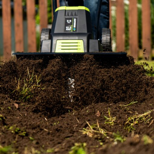 Earthwise Power Tools by ALM TC70125EW Tiller, 16-Inch, 12.5-Amp, Black - Image 6