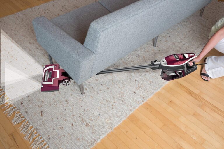 Shark HV322 Rocket Deluxe Pro Corded Stick Vacuum with LED Headlights, XL Dust Cup, Lightweight, Perfect for Pet Hair Pickup, Converts to a Hand Vacuum, with Pet Attachments, Bordeaux/Silver - Image 2