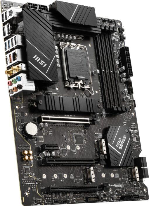 MSI PRO Z790-P WiFi ProSeries Motherboard (Supports 12th/13th/14th Gen Intel Processors, LGA 1700, DDR5, PCIe 5.0, M.2, 2.5Gbps LAN, USB 3.2 Gen2, HDMI/DP, Wi-Fi 6E, Bluetooth 5.3, ATX) - Image 5