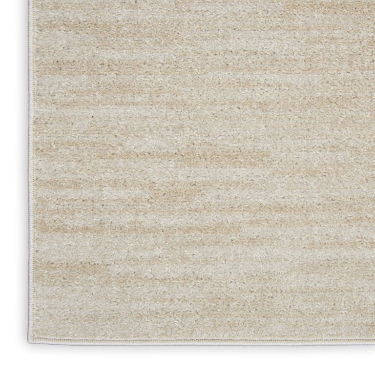 Nourison Essentials Indoor/Outdoor Ivory Beige 9' x 12' Area Rug, Easy Cleaning, Non Shedding, Bed Room, Living Room, Dining Room, Backyard, Deck, Patio (9x12) - Image 5