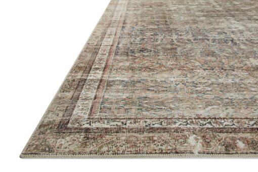 Loloi Chris Loves Julia Jules Collection JUL-09 Ink/Terracotta 5'-0'' x 7'-6'', .13" Pile Height, Area Rug - Image 7