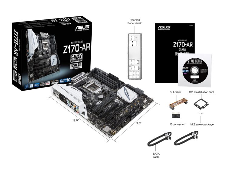 ASUS Z170-AR Motherboard unlock superb performance with a single click tap into USB 3.1 with Type-A and Type-C ports - Image 2