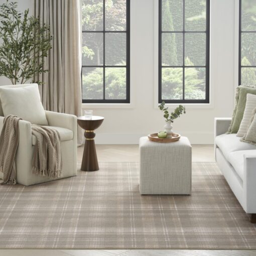 Nourison Grafix Olive 8'6" x 12' Area Rug Easy Clean, Non Shedding, Bed Room, Living Room, Dining Room, Kitchen (9' x 12') - Image 8