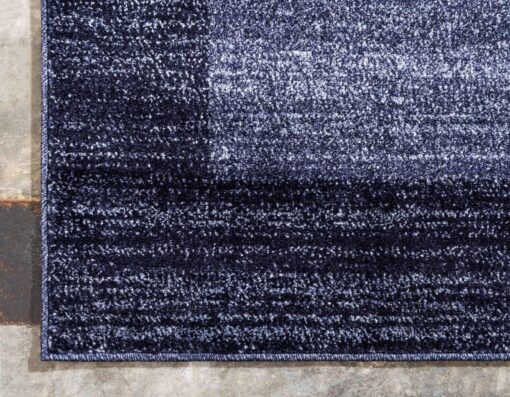 Unique Loom Del Mar Collection Area Rug - Abigail (10' x 13' Rectangle, Navy Blue/ Blue) - Image 3