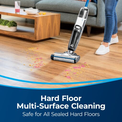 Bissell Crosswave HF3 Cordless Wet/Dry Vacuum Cleaner and Mop, Multi-Surface and Hardwood Floor Cleaner, 3649A - Image 4