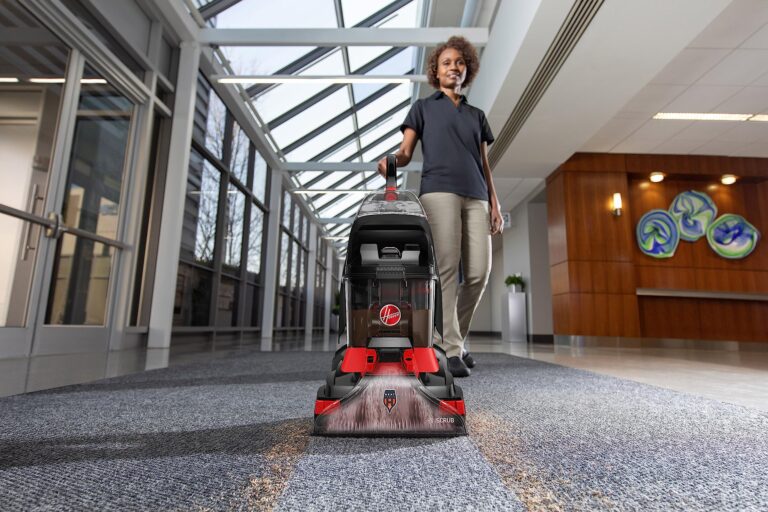 Hoover Commercial PowerScrub XL Spot Extractor, Carpet Cleaner Machine, Upright Shampooer, Commercial Grade Stain Remover, Powerful Deep Cleaner with Heated Drying, CH68000V, Black - Image 2