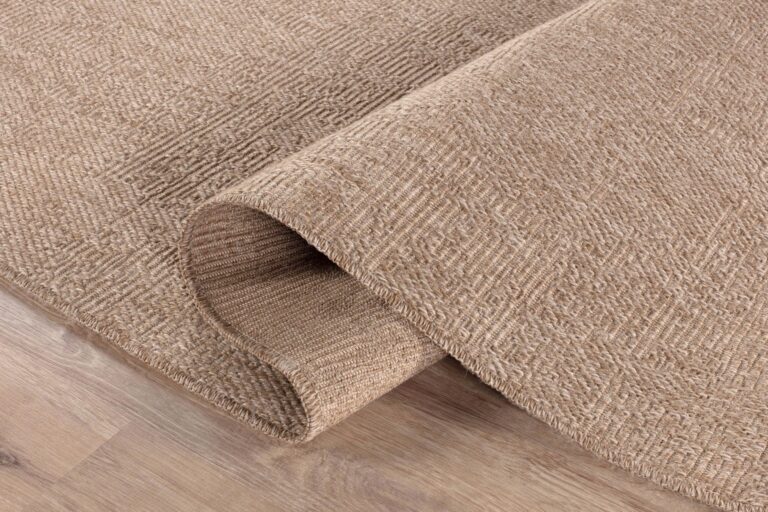 CAMILSON Easy Jute Rug 8x10, Indoor Outdoor Natural Color Fiber Area Rugs for Living Room Patio and Kitchen Rug, Solid Boho Woven Design, Easy-Cleaning, Washable Outside Carpet Alfombras (8 x 10) - Image 4