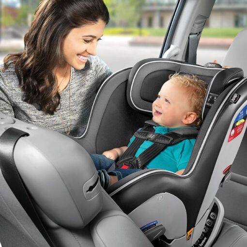 Chicco NextFit Zip Convertible Car Seat, Rear-Facing Seat for Infants 5-40 lbs., Forward-Facing Toddler Car Seat 25-65 lbs., Baby Travel Gear | Carbon/Black/Grey - Image 12