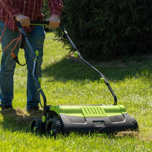 Earthwise Power Tools by ALM 13-Amp 16-Inch Corded Electric Dethatcher - Image 2