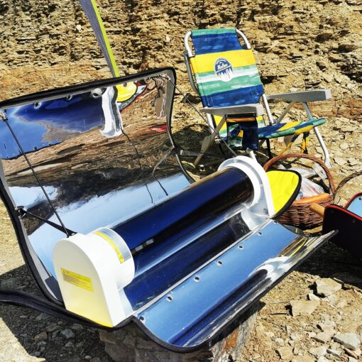 HIOSUNSTOVE Solar Stove Portable Stove Solar Oven - Solar Cooker for Outdoor Cooking with 5L Large Capacity with Theometer, and Easy-to-Use Design for Camping Hiking and Family Party - Image 7