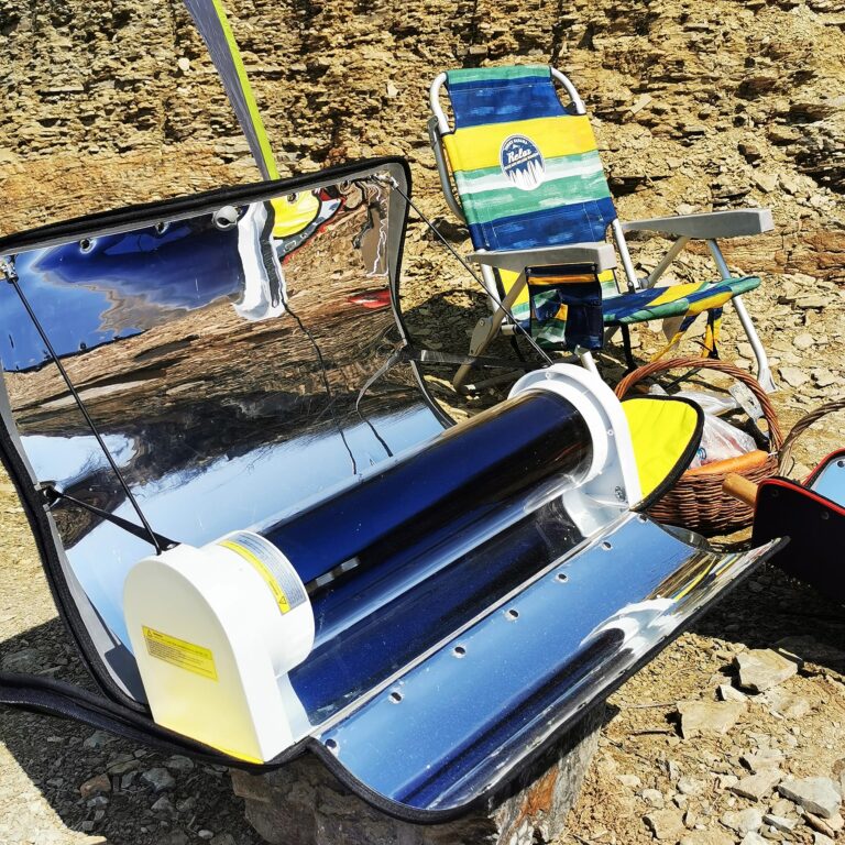 HIOSUNSTOVE Solar Stove Portable Stove Solar Oven - Solar Cooker for Outdoor Cooking with 5L Large Capacity with Theometer, and Easy-to-Use Design for Camping Hiking and Family Party - Image 7