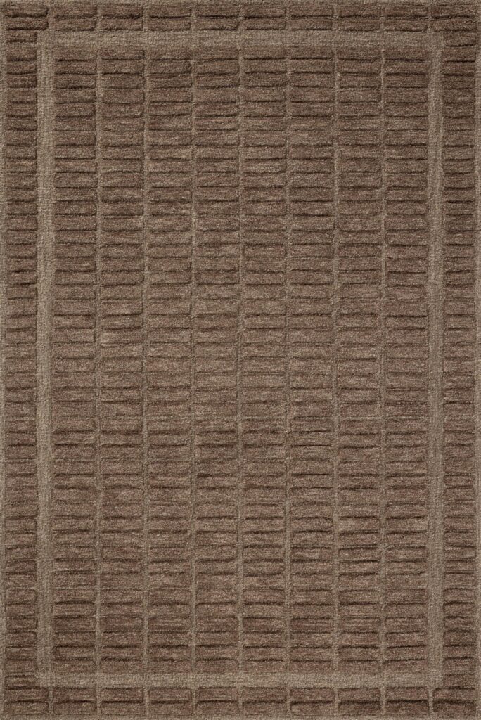Loloi Chris Loves Julia Bradley Collection, Cocoa & Cocoa, 2'-6" x 9'-9" Runner Rug – Classic Striped Area Rugs for Living Room, Bedroom, Entryway & Hallway, High Traffic Area Home Decor Rug - Image 6