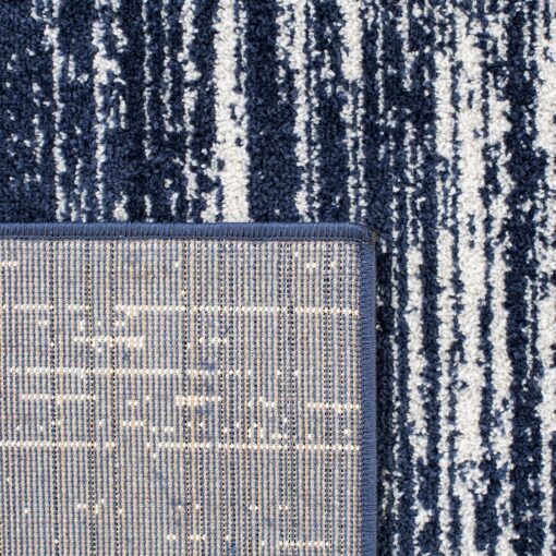 SAFAVIEH Adirondack Collection Area Rug - 9' x 12', Navy & Ivory, Modern Ombre Design, Non-Shedding & Easy Care, Ideal for High Traffic Areas in Living Room, Bedroom (ADR113N) - Image 3