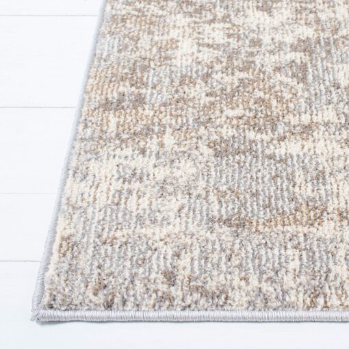 SAFAVIEH Madison Collection 10' Square GreyBeige MAD471G Modern Abstract Non-Shedding Living Room Dining Bedroom Area Rug - Image 6