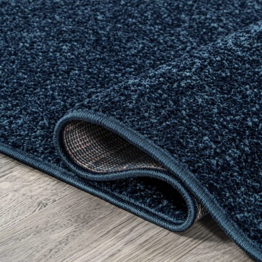 JONATHAN Y SEU100C-6 Haze Solid Low-Pile Indoor Area Rug, Coastal, Bohemian, Minimalist, Classic, Casual for Bedroom,Kitchen,Living Room,Non Shedding,Easy-Washing, Blue, 6 X 9 - Image 3