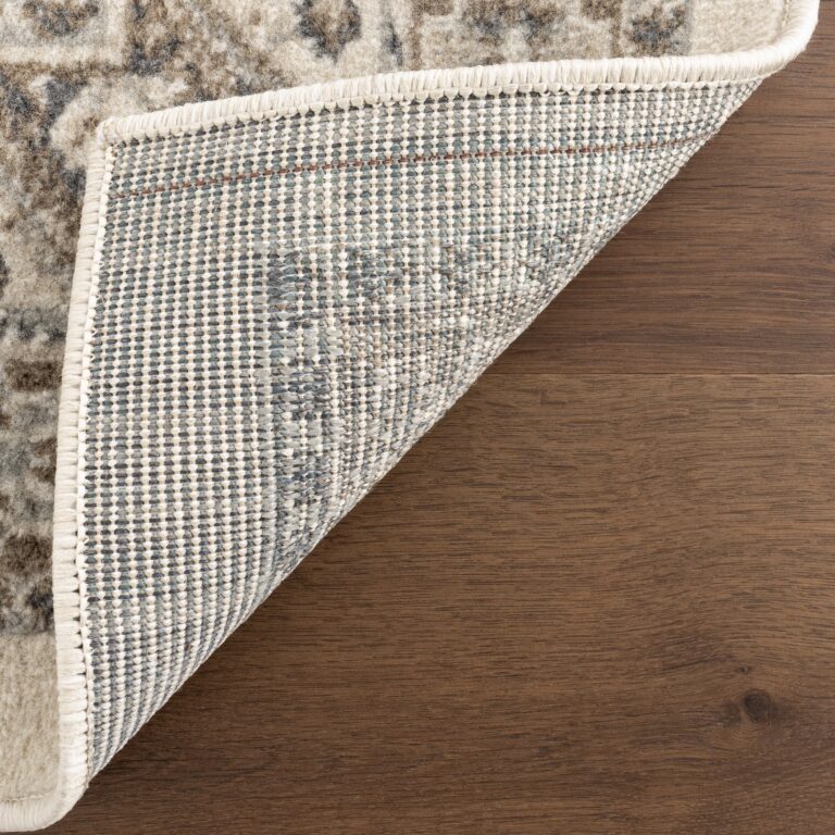 nuLOOM 8' Square Becca Traditional Tiled Area Rug, Becca Beige, Faded Transitional Design, Stain Resistant, for Bedroom, Dining Room, Living Room, Hallway, Office, Kitchen, Entryway - Image 5